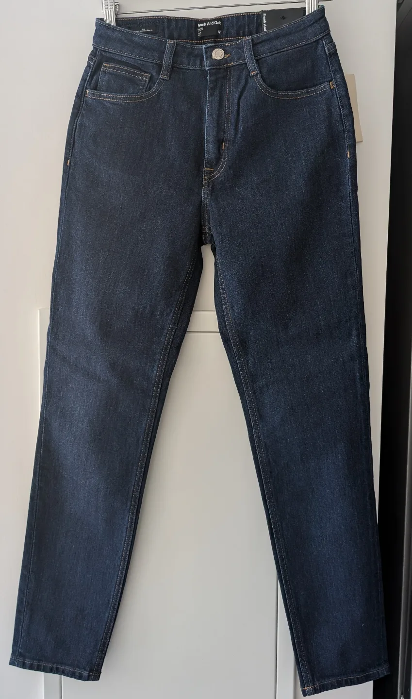 BNWT Frank and Oak The Kim Jeans thumbnail