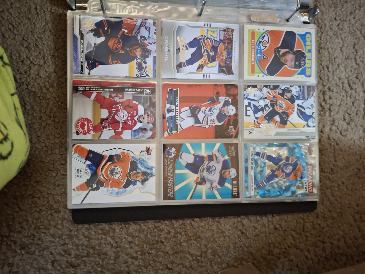 Collection of Hockey Cards - Edmonton Oilers Binder! - photo 4