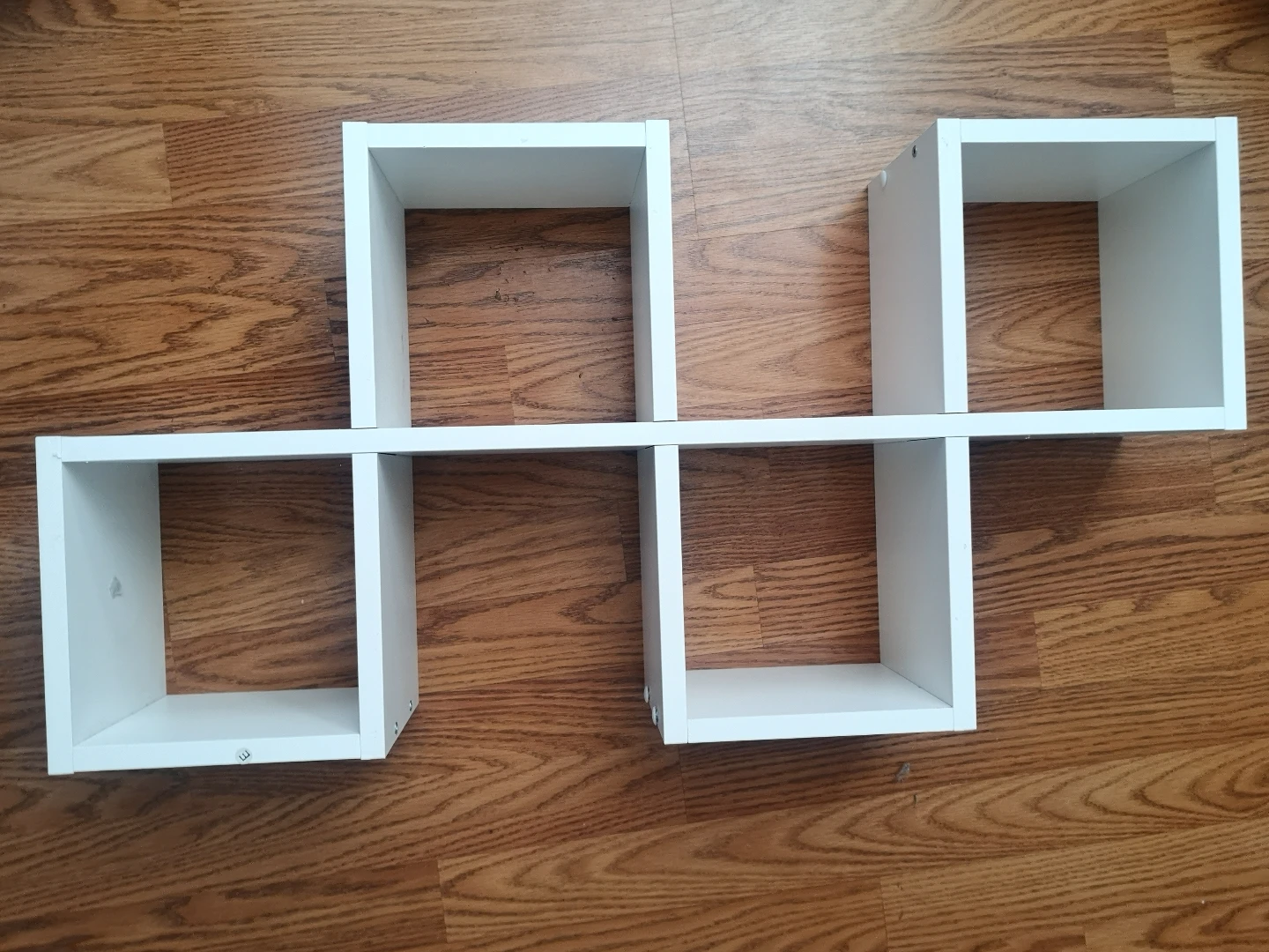 White Cube Shelves