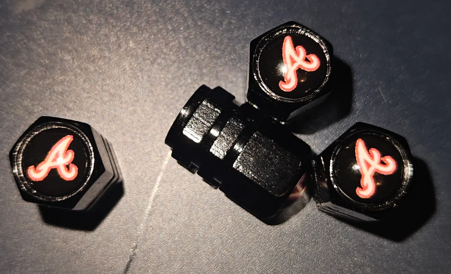 Atlanta Braves Valve Stem Caps thumbnail