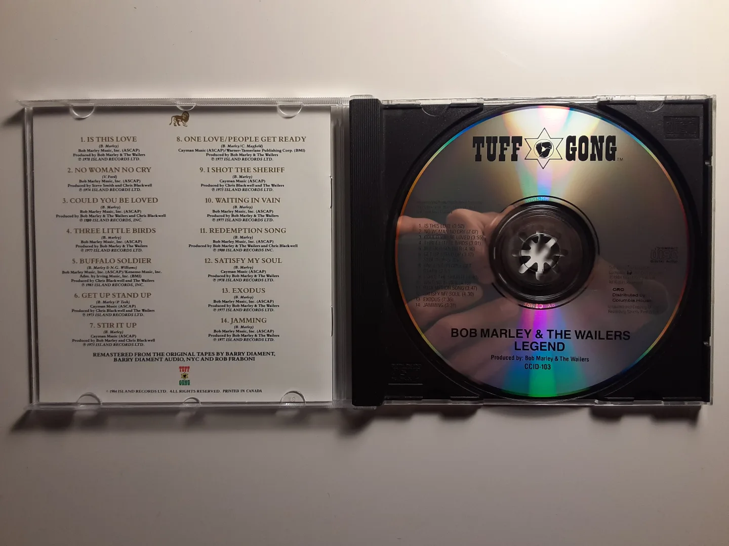 Bob Marley and The Wailers: Legend - The Best Of | CD image indicator(2)