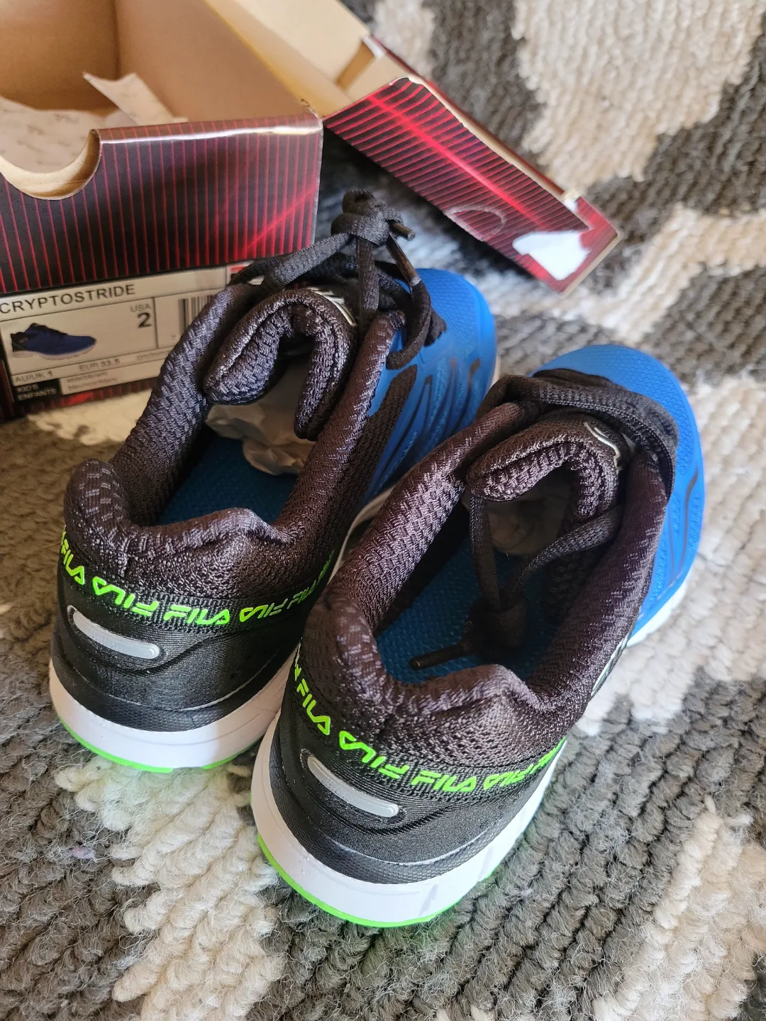 Fila Cryptostride Kids' Running Shoes - Size 2 image indicator(3)