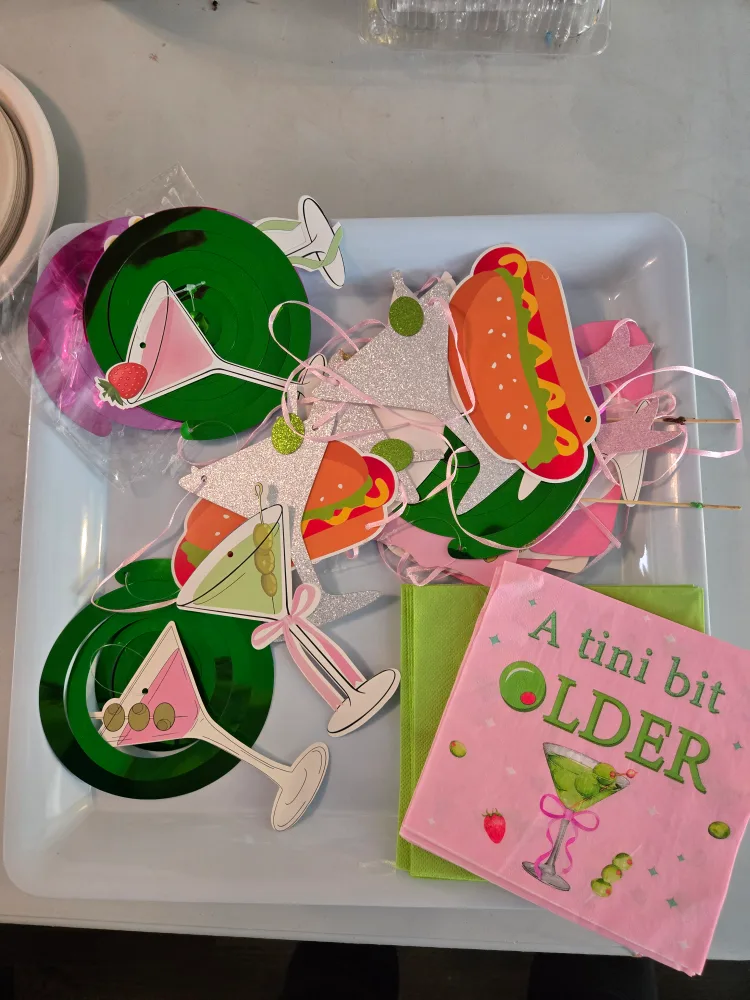 Martinis and Weenies Themed Party Decorations thumbnail
