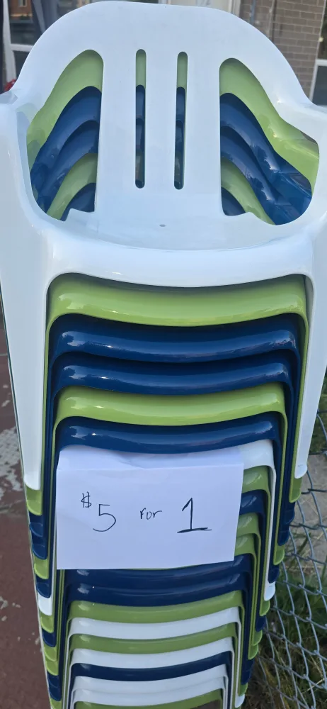 Stackable Outdoor Chairs ( children) thumbnail