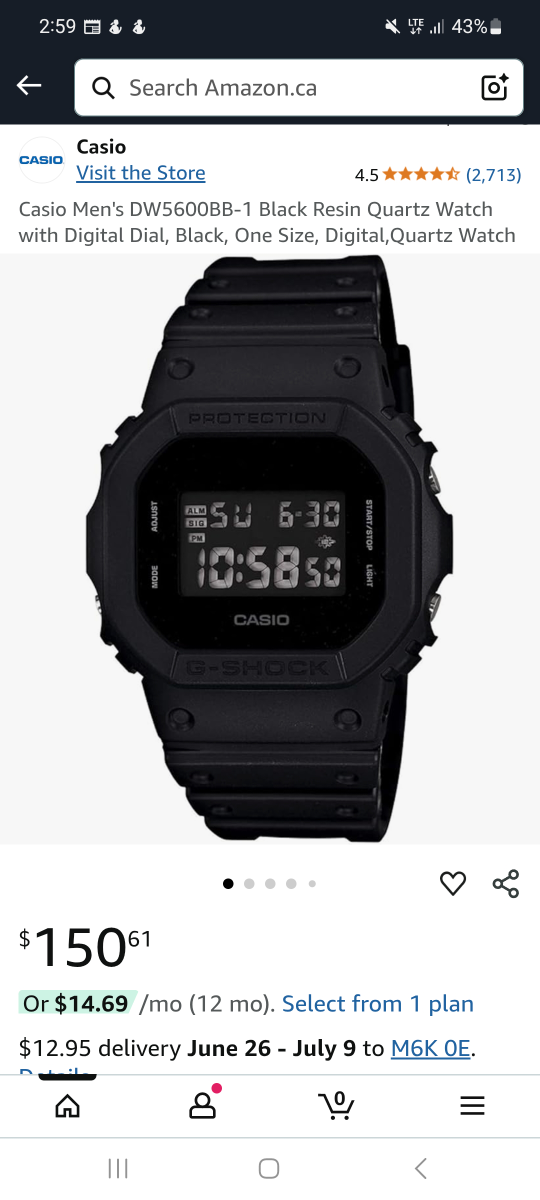 Casio G-Shock Digital Watch - photo 5