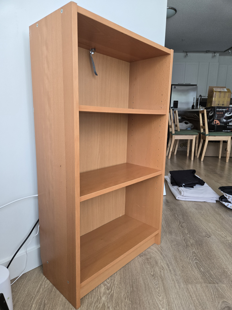 Wooden Bookshelf