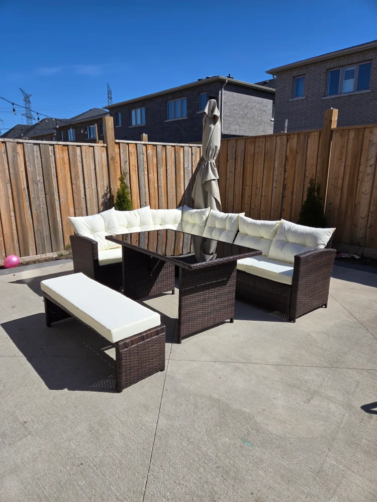 Patio Dining Set ( sofa only) thumbnail