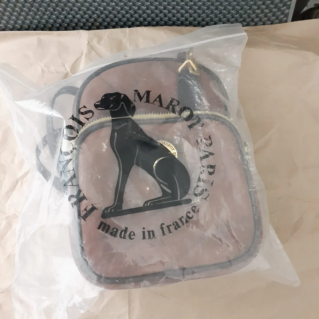 Francois Marot Paris Brown Leather Bag image indicator(5)