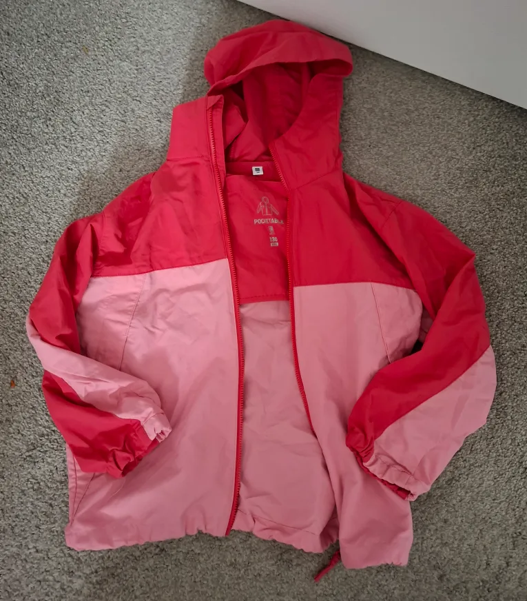 Uniqlo Red and Pink Jacket thumbnail