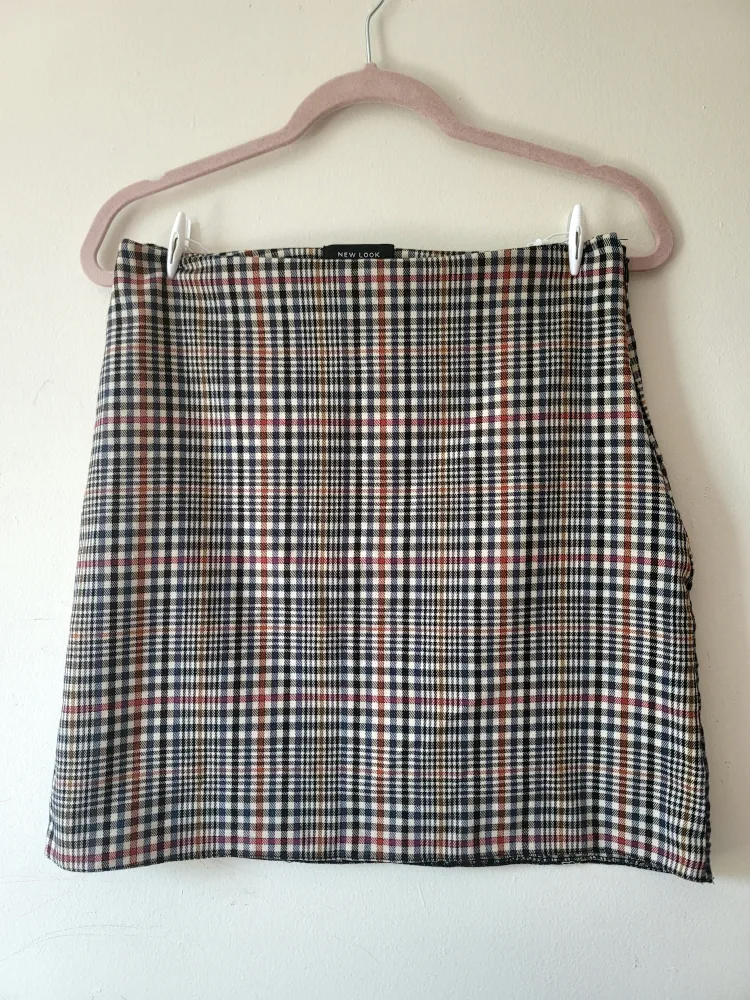 New Look Plaid Mini Skirt thumbnail
