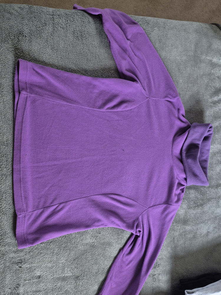 quechua fleece turtleneck sweater - photo 2