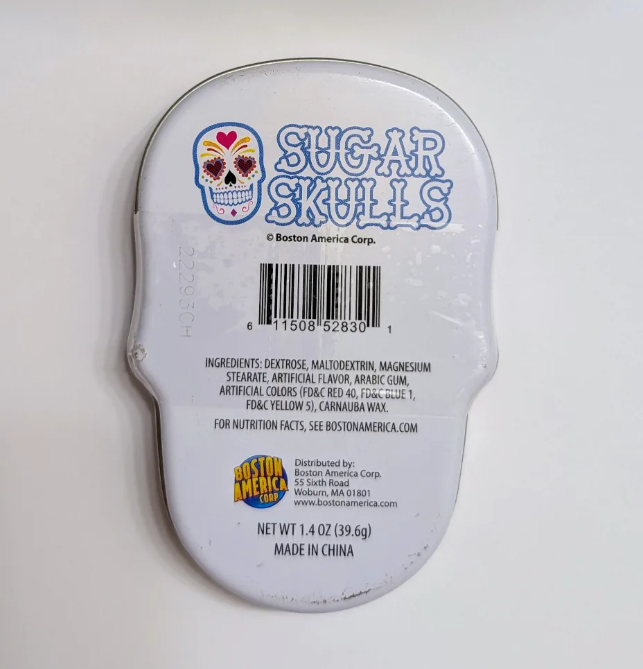 Collectors Sugar Skulls Candy Tin image indicator(4)