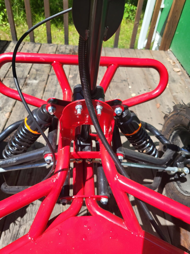 Off-Road Go-Kart with Studded Tires - photo 2