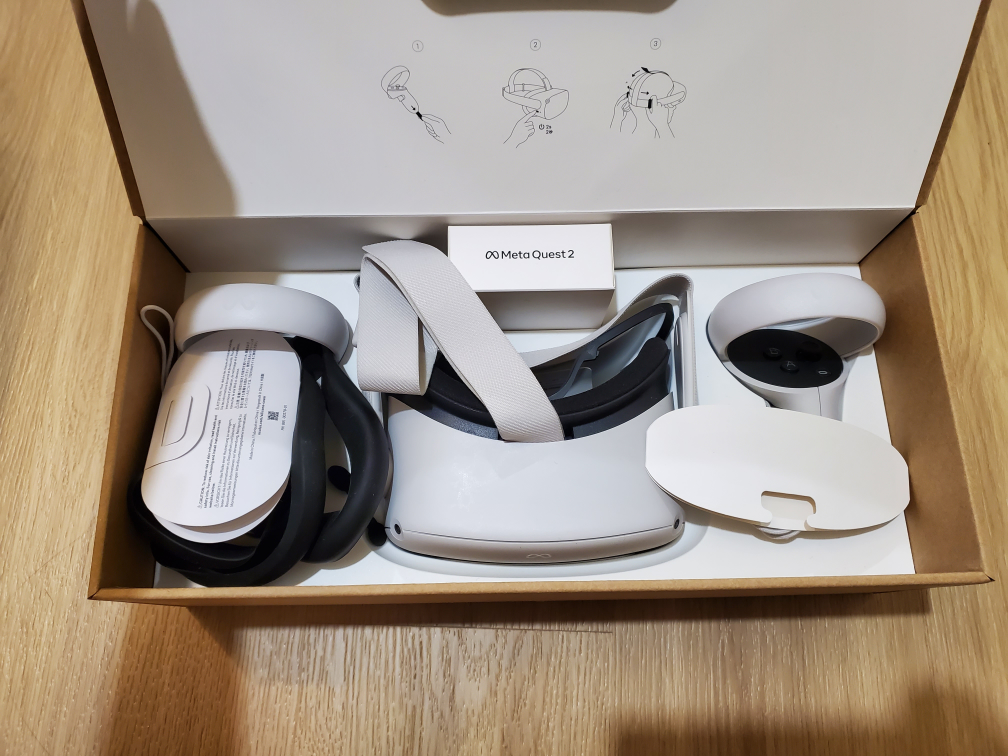 Meta Quest 2 VR Headset 128GB - Excellent Condition - photo 2