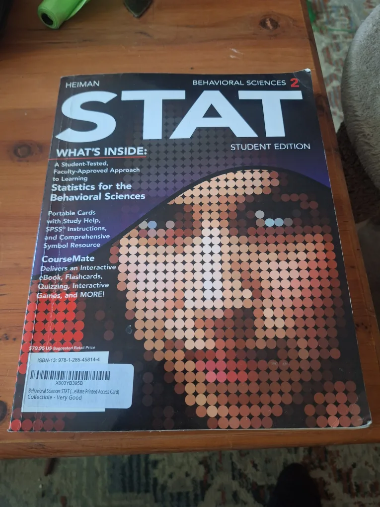 Behavioral Sciences 2 STAT Student Edition Book thumbnail