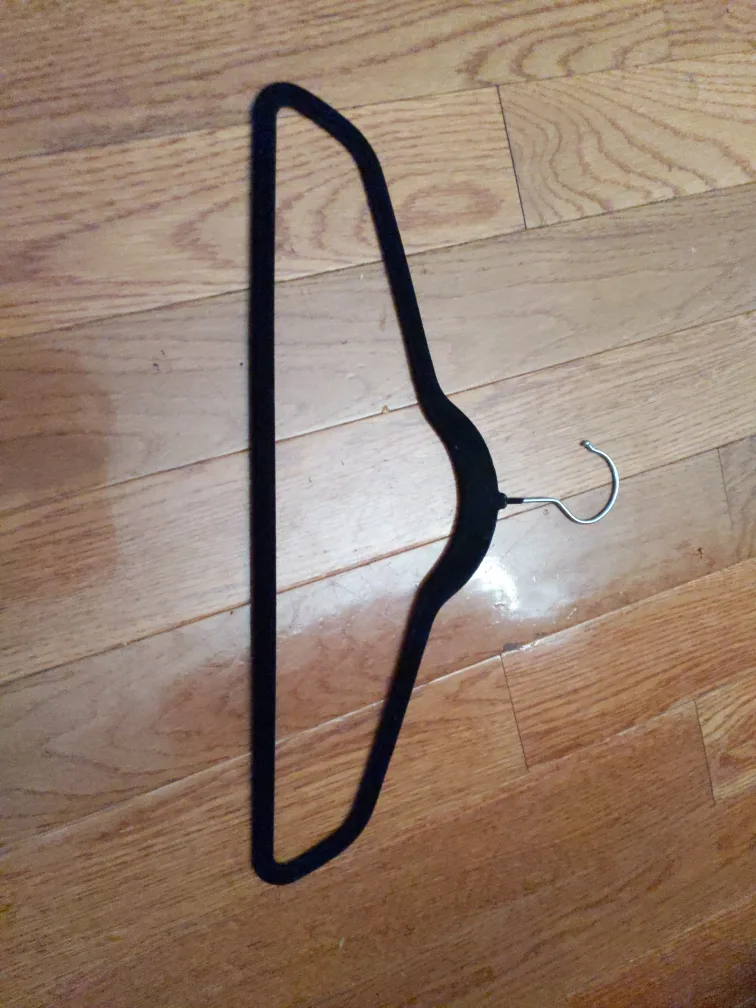 Set of Black Velvet Hangers 24💙 image indicator(2)