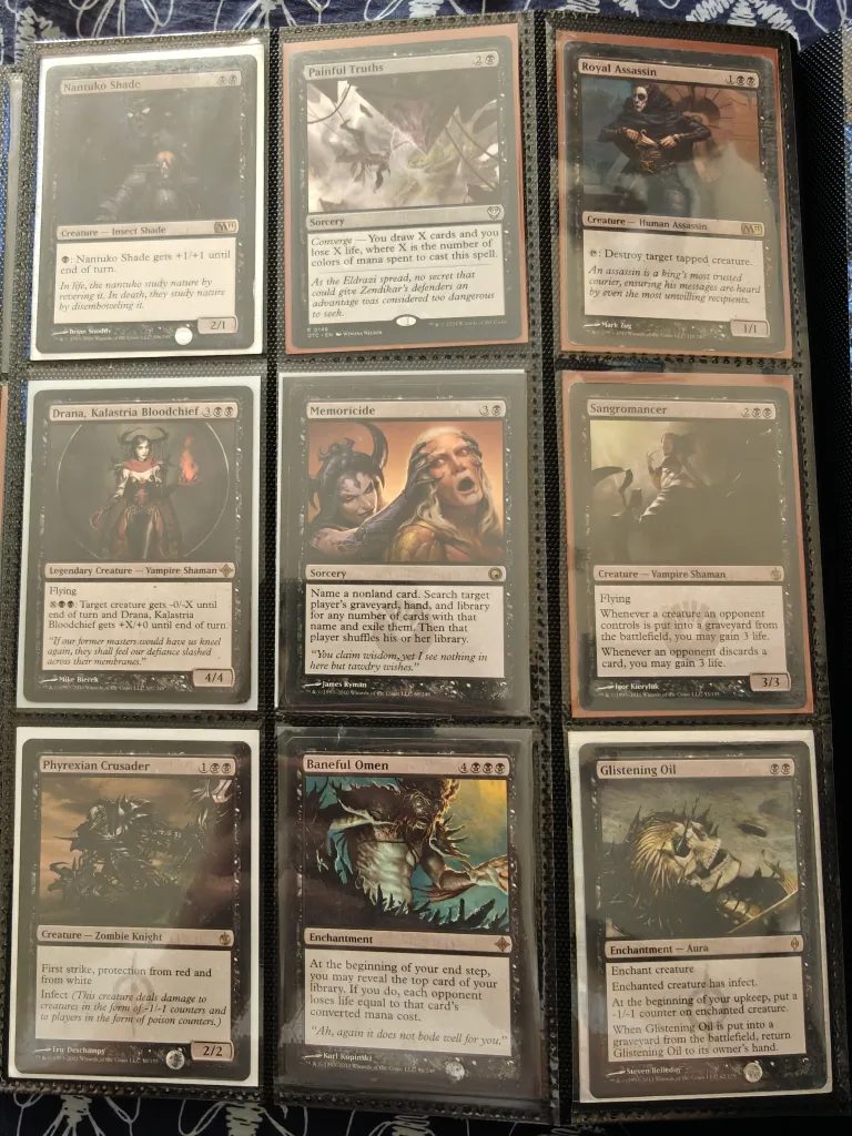 Magic the Gathering Cards Lot (Rare) (Black) image indicator(4)