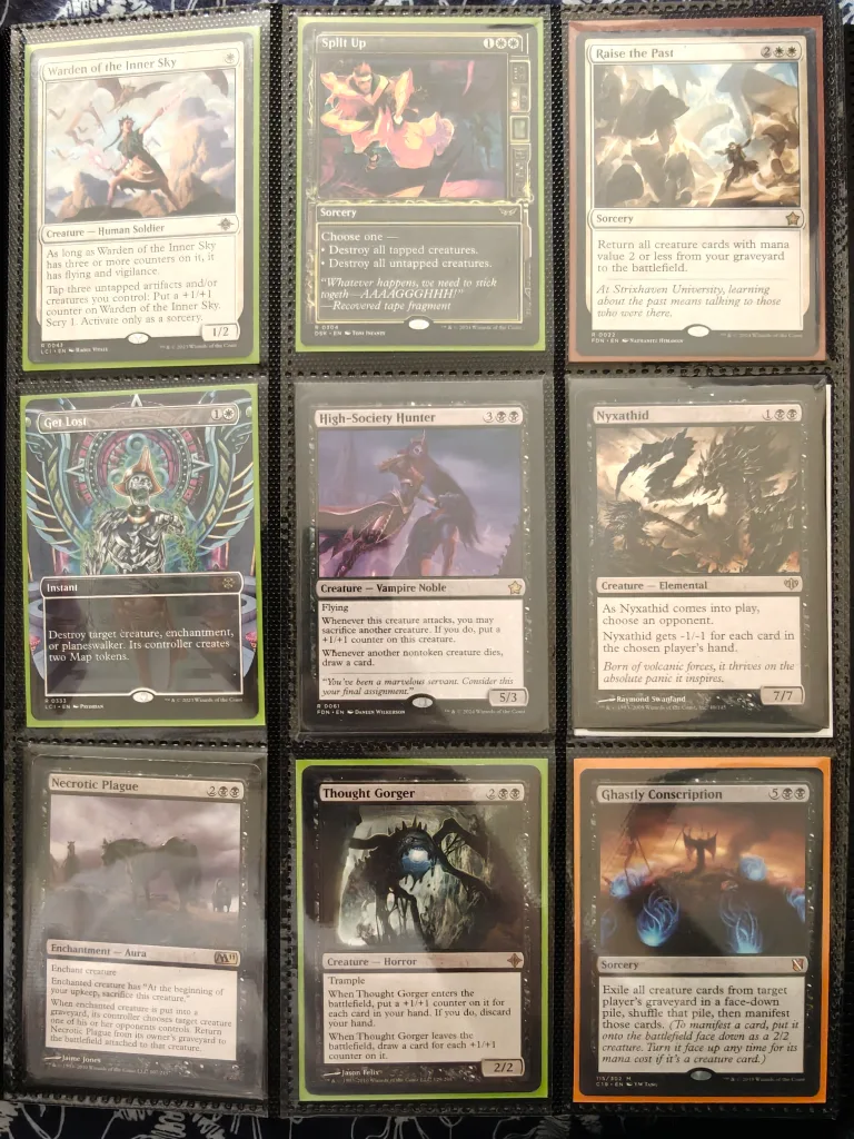 Magic the Gathering Cards Lot (Rare) (Black) image indicator(5)