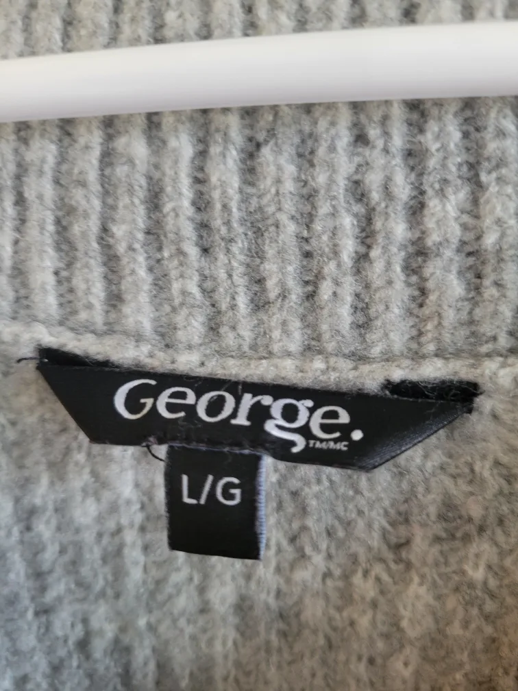 George Grey Sweater Dress - Size L/G thumbnail