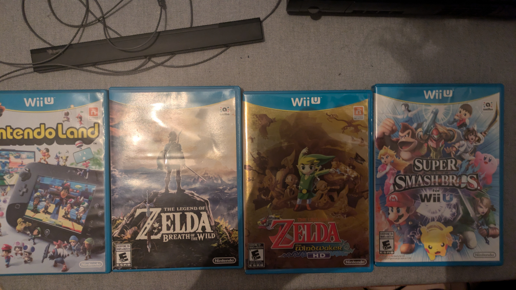 Wii U Console with Gamepad, Pro Controller, & 4 games! - photo 2