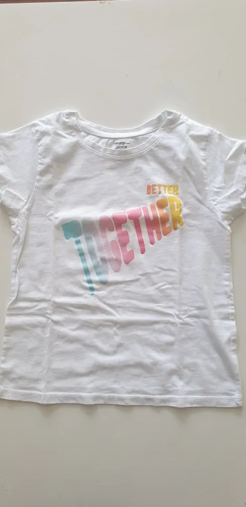 GEORGE White 'Better Together' Graphic Tee thumbnail