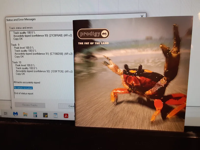 The Prodigy - The Fat of the Land | CD image indicator(4)