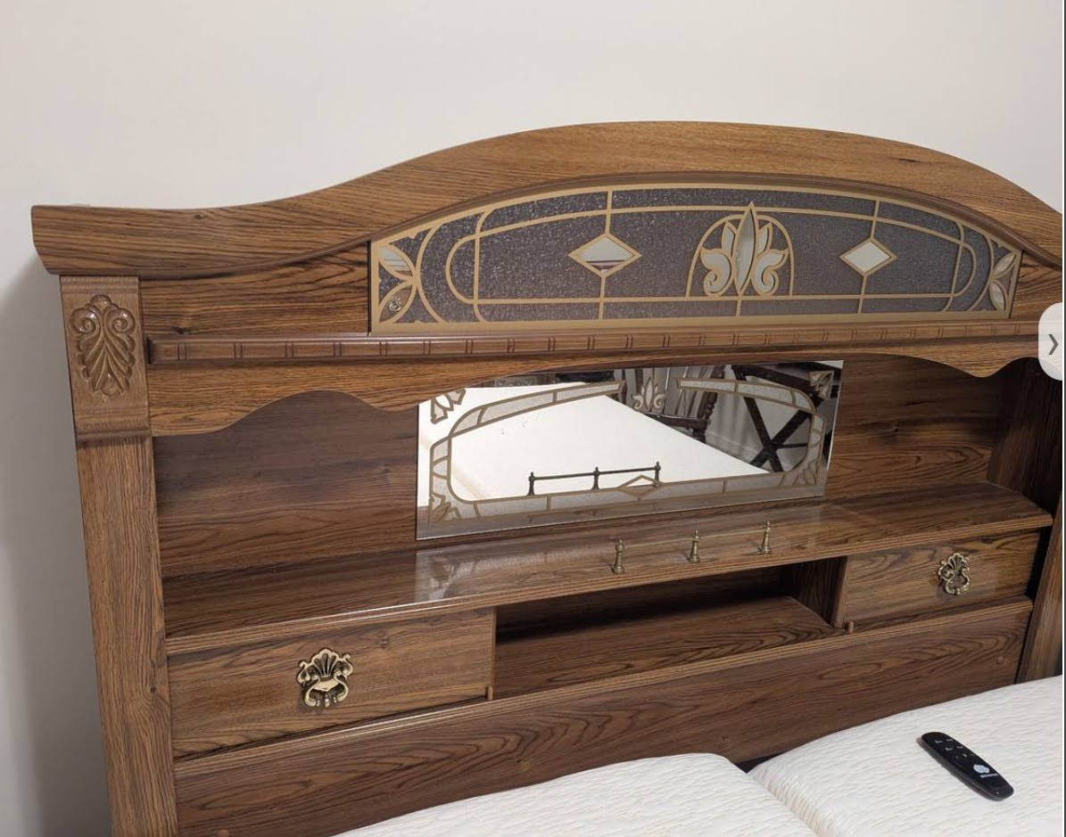 Bedroom Set - Headboard, Nightstand, Armoire - photo 4