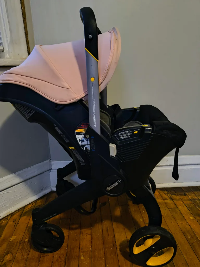 Doona Infant Car Seat/Stroller - Blush Pink thumbnail