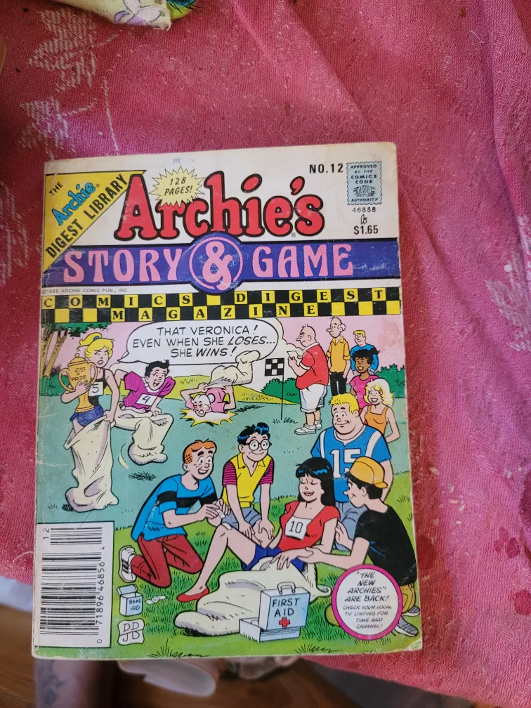 Archie's Story & Game Comic Book thumbnail