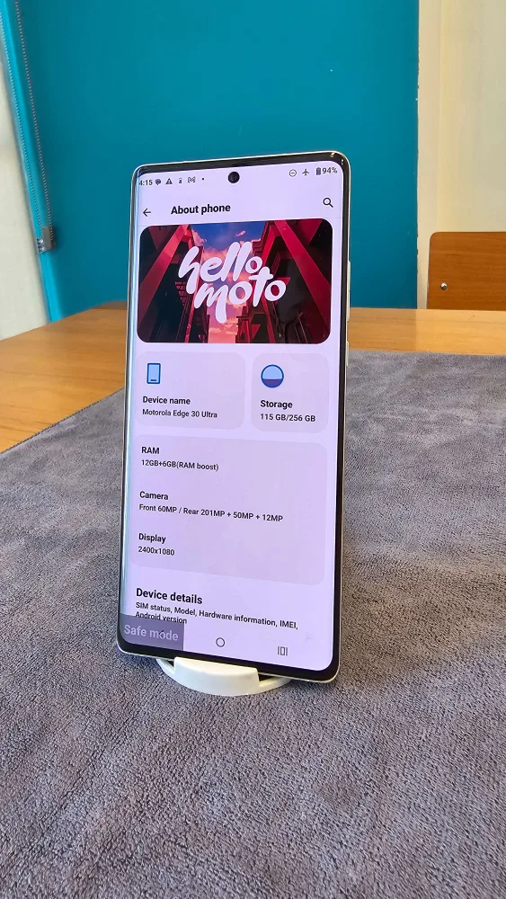 Motorola X30 Pro 5G 6.7" 144Hz 200MP SD8+ 12/256GB 4610mAh image indicator(7)