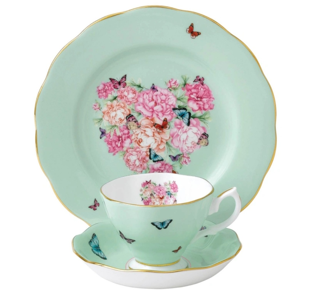 Royal Albert Miranda Kerr Tea Set(Mint green)