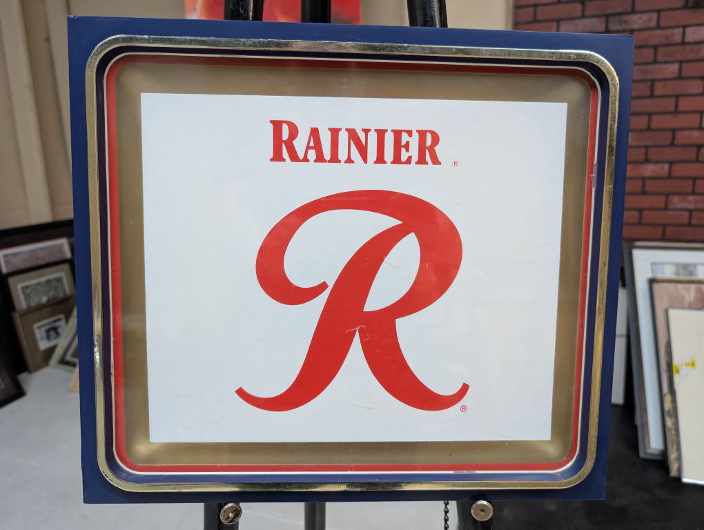 Rainier Illuminated Sign