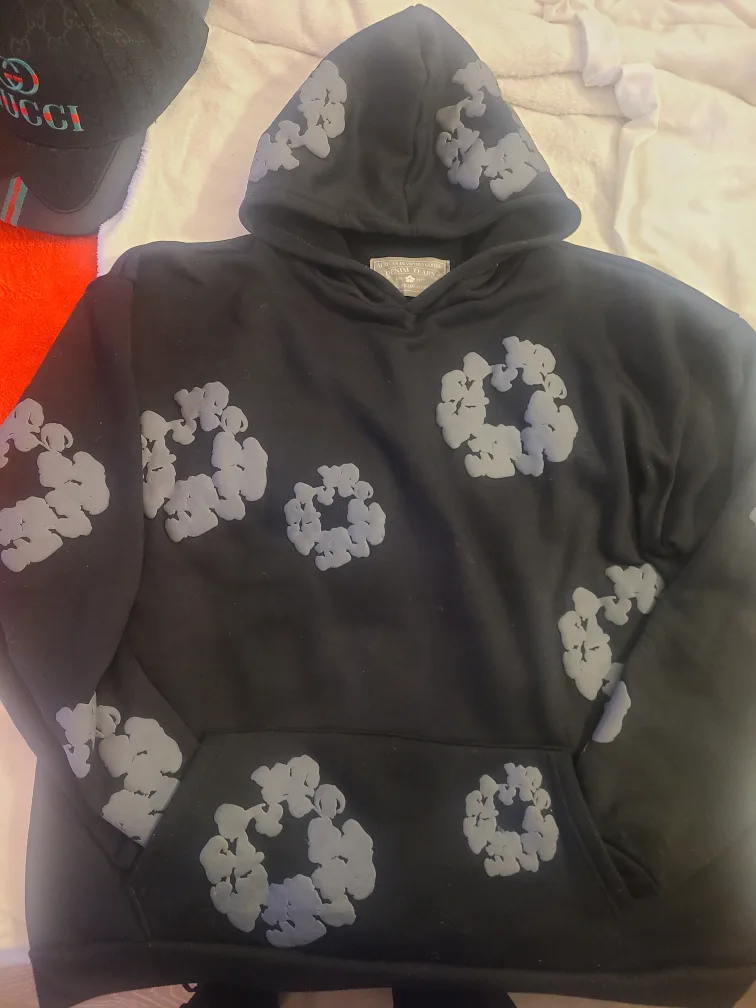 Denim Tears Hoodie, Black thumbnail