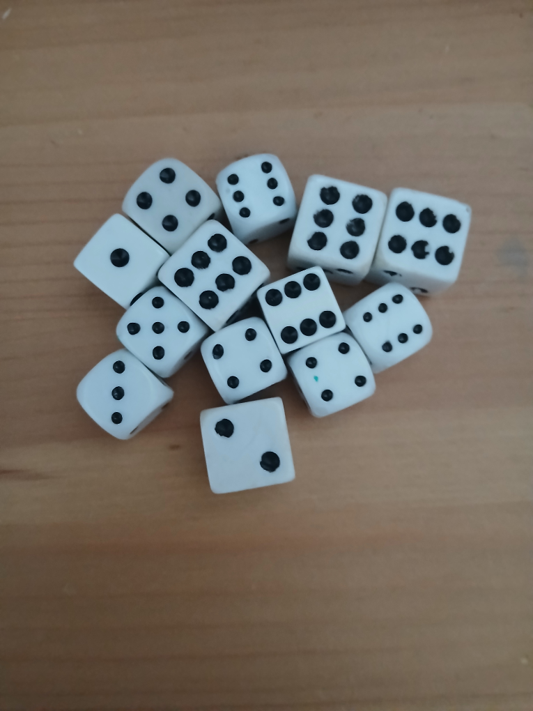 13 Dice #freecycle