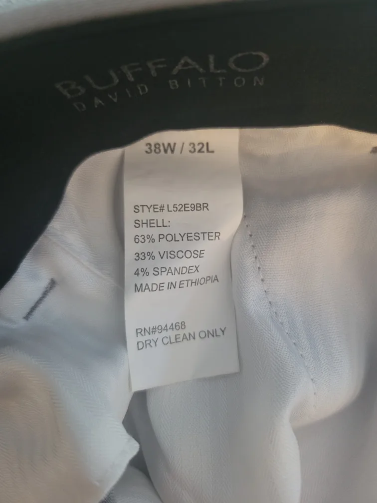 Buffalo David Bitton Dress Pants - 38W/32L image indicator(4)