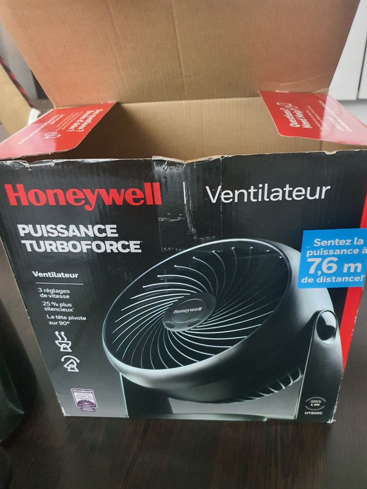 Honeywell TurboForce Air Circulator Fan - photo 4