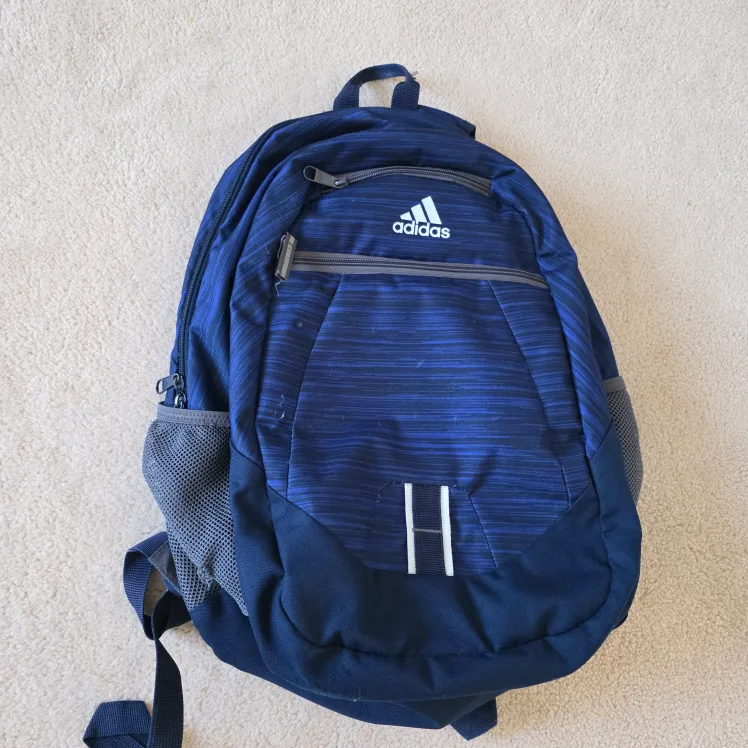 Adidas Backpack - Blue #freecycle thumbnail