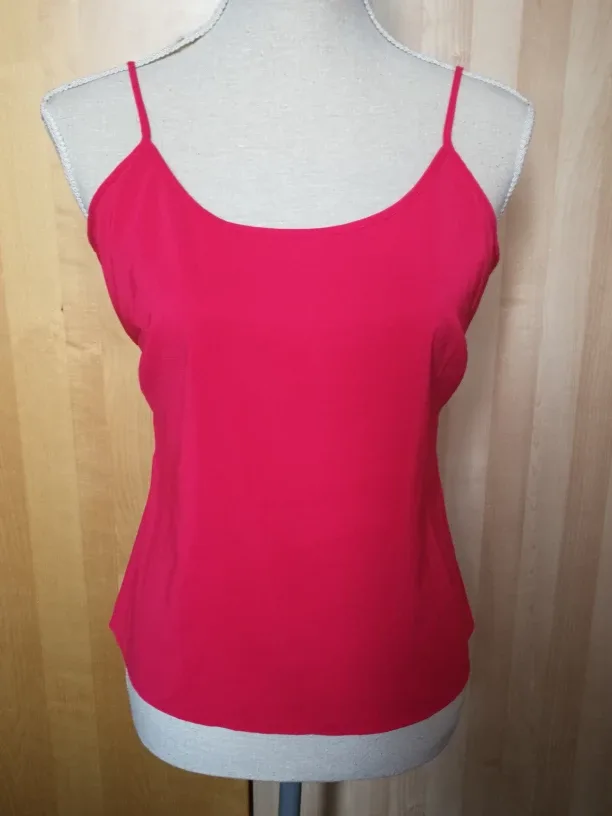 Hot Pink Sheer Blouse with Camisole image indicator(5)