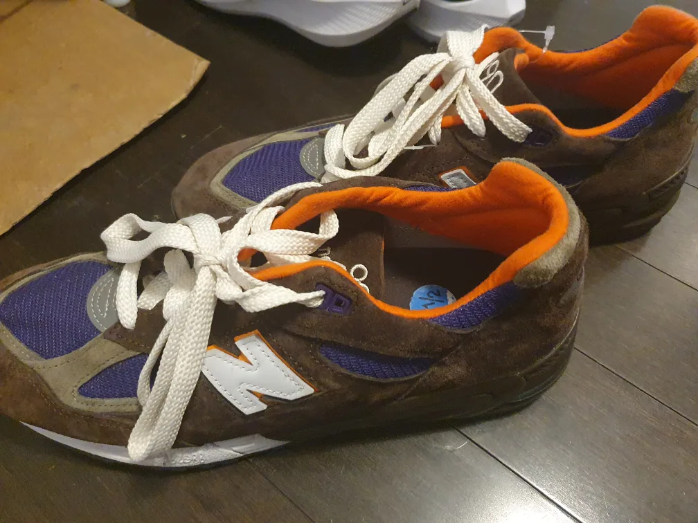 New Balance 990BR2 Brown Shoes - Size 11.5 thumbnail