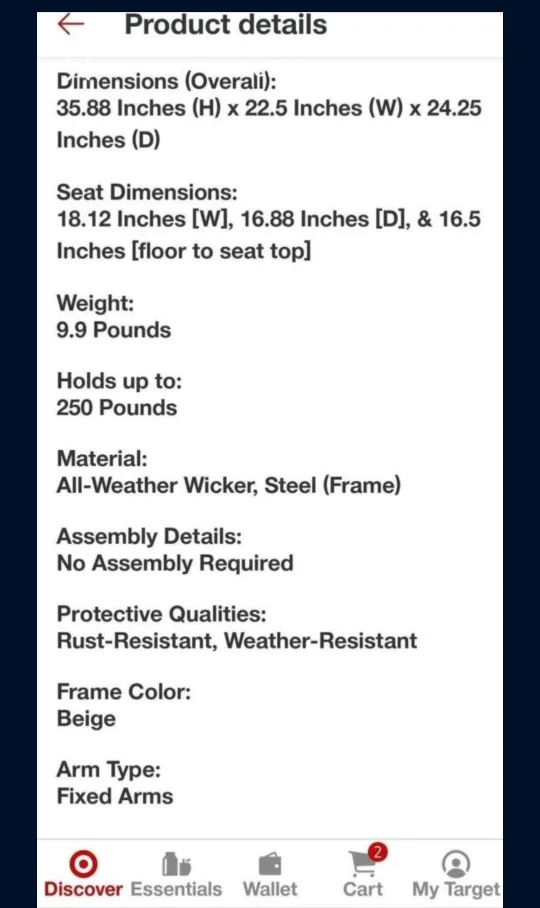 4 Threshold French Cafe Stacking Patio Accent Chairs image indicator(6)