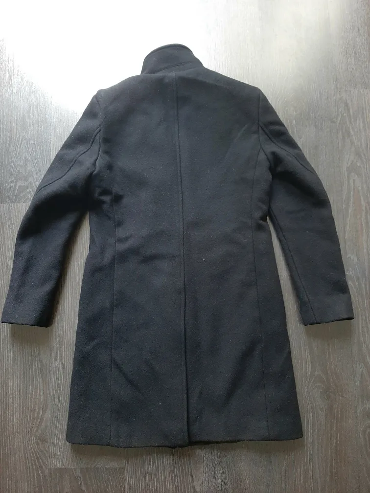 GXG Black Wool Coat - Size L image indicator(2)