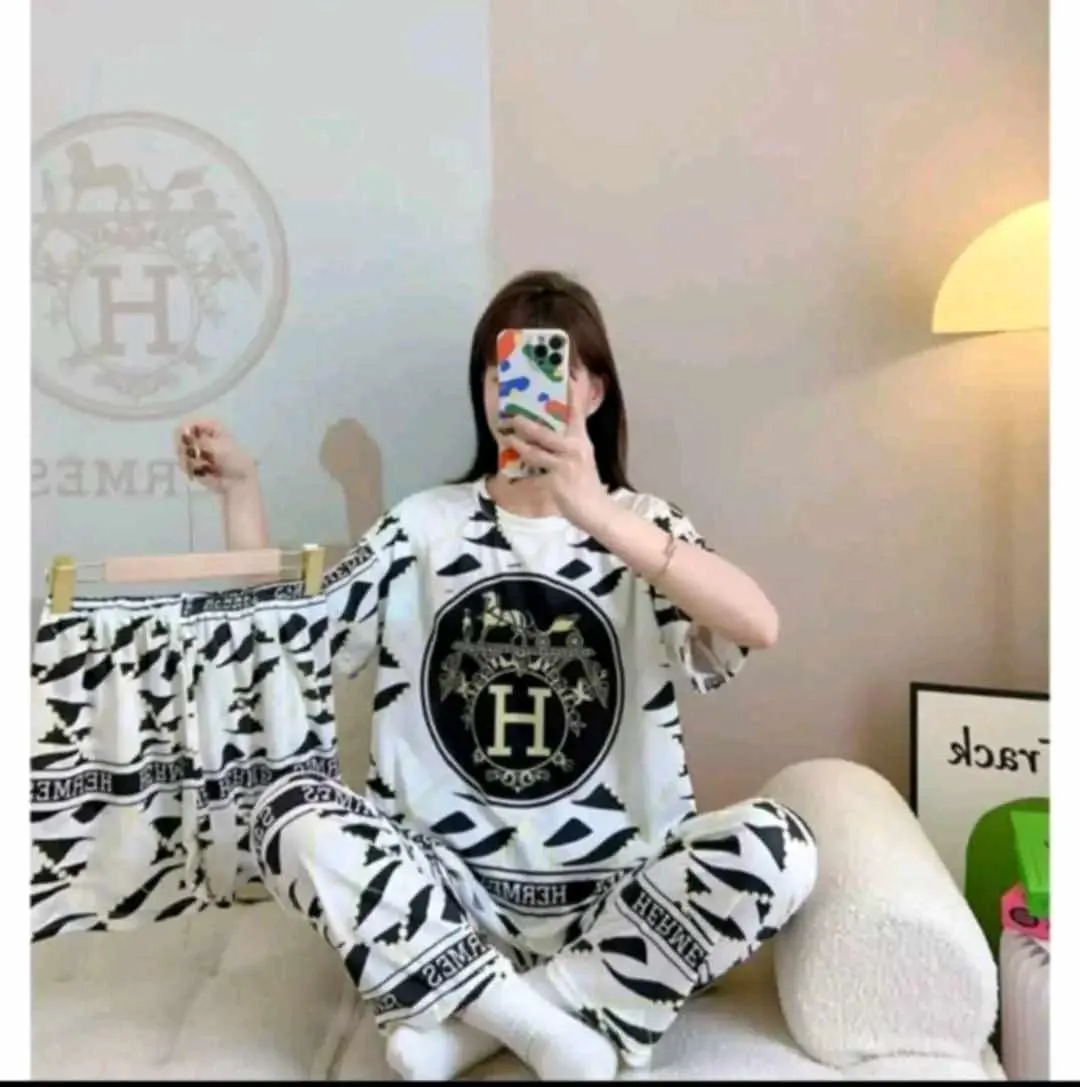 Printed Pajama Set thumbnail