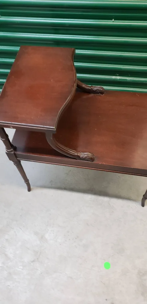 Vintage Two-Tier Side Table image indicator(2)