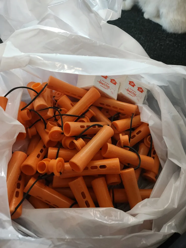 3 GOOD SIZE BAGS OF PERM RODS AND PAPERS image indicator(4)