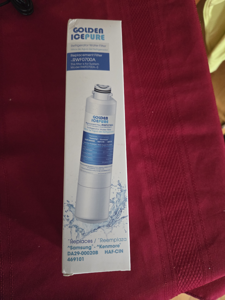 Golden Icepure Refrigerator Water Filter for Samsung Fridge