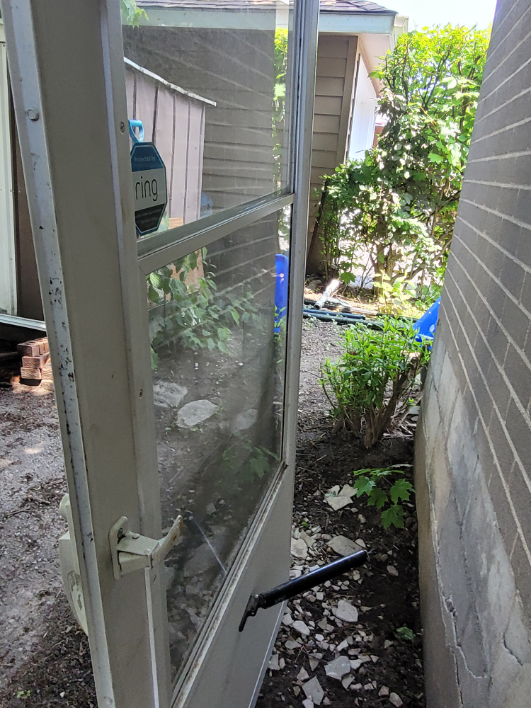 White Screen Door - photo 2