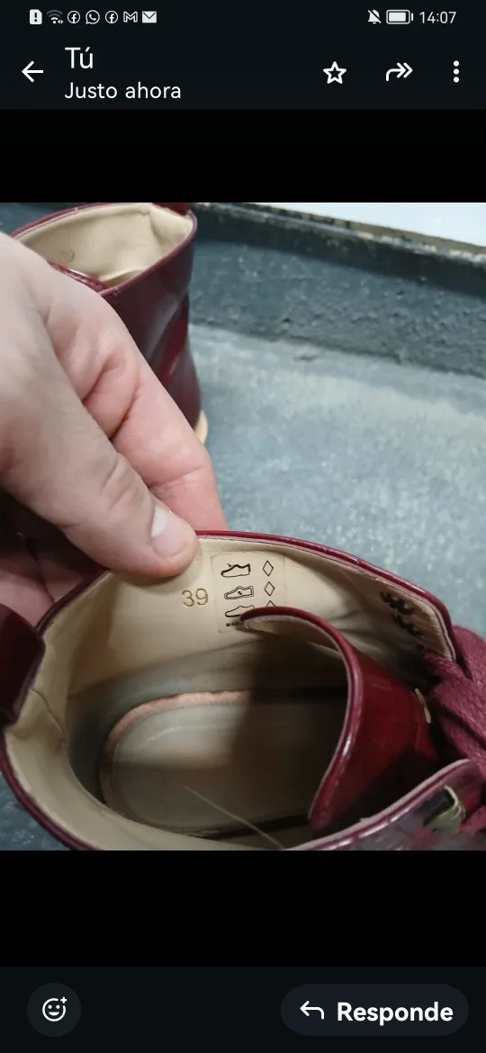 Burgundy Leather Boots image indicator(2)