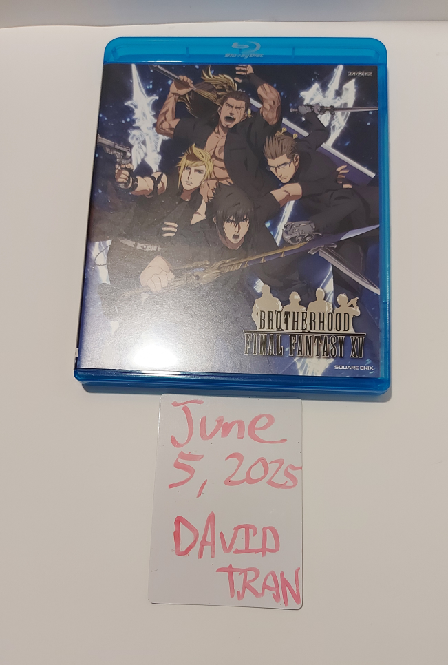 Brotherhood Final Fantasy XV Blu-Ray