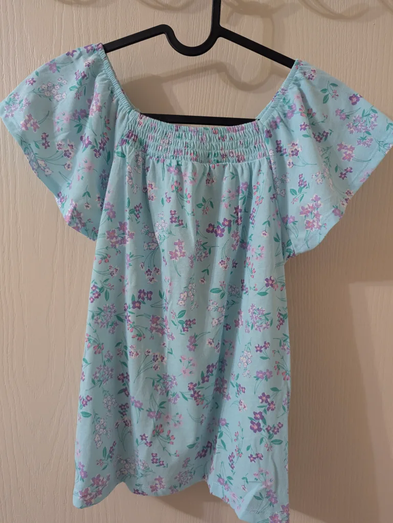 Children's Place Girls Floral Top thumbnail