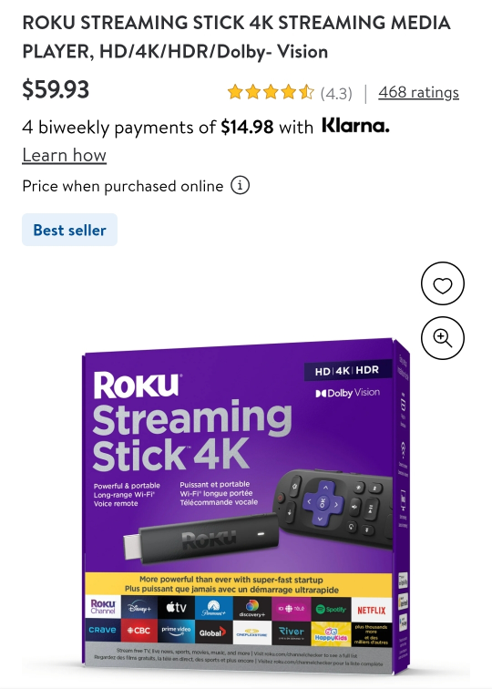 Roku Streaming Stick 4K - New in Box - photo 2
